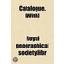 Catalogue. [With]