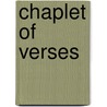 Chaplet of Verses by Adelaide Anne Procter