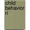 Child Behavior Ri door Sydney M. Baker