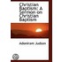 Christian Baptism