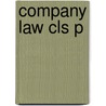 Company Law Cls P door Paul L. Davies