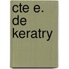 Cte E. De Keratry door Ac France. Commiss