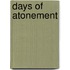 Days Of Atonement