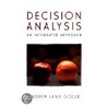 Decision Analysis door Andrew Lang Golub