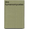 Des Hymenomycetes door N. Patouillard