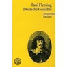 Deutsche Gedichte door Paul Flemming