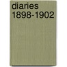 Diaries 1898-1902 door Alma Mahler-Werfel