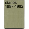 Diaries 1987-1992 door Edwina Currie