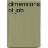 Dimensions of Job door Nahum N. Glatzer