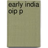 Early India Oip P door Romila Thapar