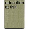 Education at Risk door Dorothy MacLean Raymond