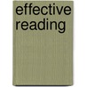 Effective Reading by Jacie Mcavoy