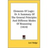 Elements Of Logic by Levi Hedge