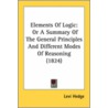 Elements Of Logic door Levi Hedge