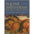 Equine Anesthesia