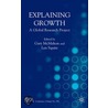 Explaining Growth door Onbekend