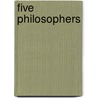 Five Philosophers by Harry Settanni