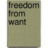 Freedom From Want