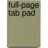 Full-Page Tab Pad door Onbekend