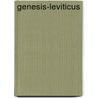 Genesis-Leviticus door Onbekend