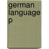 German Language P by Robert L. Stevenson