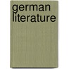 German Literature door Joseph Gostwick