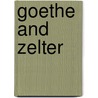 Goethe And Zelter door Lorraine Byrne Bodley