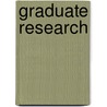 Graduate Research by Robert V. Smith