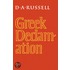 Greek Declamation