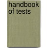 Handbook of Tests by Jack Rudman