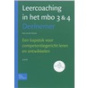 Leercoaching in het MBO 3 & 4 door J. van der Hoeven