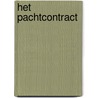 Het Pachtcontract door P.A. Diepenhorst