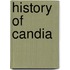 History Of Candia