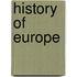History of Europe