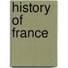 History of France by Unknown