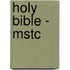 Holy Bible - Mstc