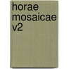 Horae Mosaicae V2 door George Stanley Faber