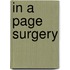In a Page Surgery
