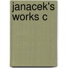 Janacek's Works C door Nigel Simeone