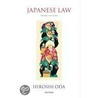 Japanese Law 3e C door Hiroshi Oda