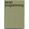 Javao Programming door Dr.D.S. Malik