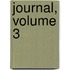 Journal, Volume 3