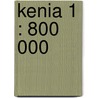 Kenia 1 : 800 000 door Onbekend