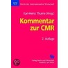 Kommentar Zur Cmr door K.H. Thume