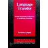 Language Transfer door Terence Odlin