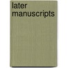 Later Manuscripts door Jane Austen