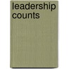 Leadership Counts door Onbekend