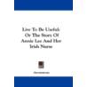 Live to Be Useful door Onbekend