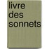 Livre Des Sonnets