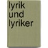 Lyrik Und Lyriker